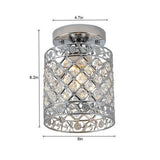 Modern Crystal Ceiling Light Pendant Fixture Lighting Crystal Chandelier Doecor jorunhe.com