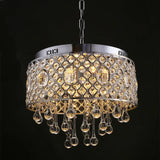 Modern Crystal Pendant Lamp Hanging Light Fixtures Living Room Chandelier Decor jorunhe.com