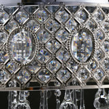 Modern Crystal Pendant Lamp Hanging Light Fixtures Living Room Chandelier Decor jorunhe.com