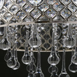 Modern Crystal Pendant Lamp Hanging Light Fixtures Living Room Chandelier Decor jorunhe.com