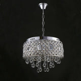 Modern Crystal Pendant Lamp Hanging Light Fixtures Living Room Chandelier Decor jorunhe.com