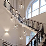 Modern Glass Ball Ceiling Light Pendant Lamp Ceiling Fixture Chandelier H jorunhe.com