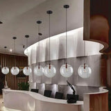 Modern Glass Ball Ceiling Light Pendant Lamp Ceiling Fixture Chandelier H jorunhe.com