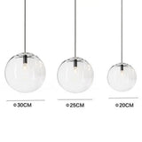 Modern Glass Ball Ceiling Light Pendant Lamp Ceiling Fixture Chandelier H jorunhe.com