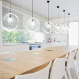 Modern Glass Ball Ceiling Light Pendant Lamp Ceiling Fixture Chandelier H jorunhe.com