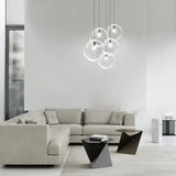 Modern Glass Ball Ceiling Light Pendant Lamp Ceiling Fixture Chandelier H jorunhe.com