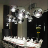 Modern Glass Round Ceiling Light Pendant Lamp Ceiling Fixture Chandelier jorunhe.com