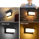 Modern IP65 18W LED Wall Lights Sconce Indoor/Outdoor Garden Down Wall Lamp jorunhe.com