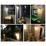 Modern IP65 18W LED Wall Lights Sconce Indoor/Outdoor Garden Down Wall Lamp jorunhe.com