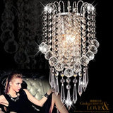 Modern K9 Crystal Wall Lights Sconce Chandelier Wall Lamp Aisle Fixtures [Energy Class A++] jorunhe.com