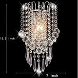 Modern K9 Crystal Wall Lights Sconce Chandelier Wall Lamp Aisle Fixtures [Energy Class A++] jorunhe.com