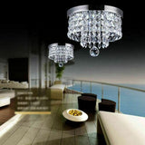 Modern LED Ceiling Light Pendant Fixture Lighting Crystal Chandelier jorunhe.com