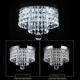 Modern LED Ceiling Light Pendant Fixture Lighting Crystal Chandelier jorunhe.com