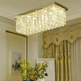 Modern LED Crystal Ceiling Light 6 Lights Chandelier Pendant Lamp Ceiling Light jorunhe.com