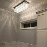 Modern LED Crystal Ceiling Light 6 Lights Chandelier Pendant Lamp Ceiling Light jorunhe.com