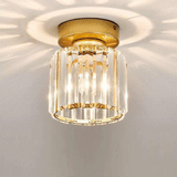 Modern LED Crystal Ceiling Light Fixture Bedroom Lamp Chandelier jorunhe.com