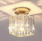 Modern LED Crystal Ceiling Light Fixture Bedroom Lamp Chandelier jorunhe.com