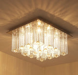 Modern LED Crystal Ceiling Light Fixtures Living Room Hanging Chandelier Decor jorunhe.com