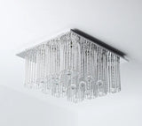 Modern LED Crystal Ceiling Light Fixtures Living Room Hanging Chandelier Decor jorunhe.com