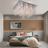 Modern LED Crystal Ceiling Light Fixtures Living Room Hanging Chandelier Decor jorunhe.com