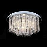 Modern LED Crystal Ceiling Light Flush Mount Crystal Chandelier Decor jorunhe.com