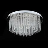 Modern LED Crystal Ceiling Light Flush Mount Crystal Chandelier Decor jorunhe.com