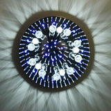 Modern LED Crystal Ceiling Light Flush Mount Crystal Chandelier Decor jorunhe.com