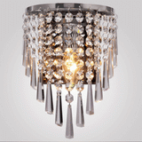 Modern LED Crystal Wall Lights Sconce Bedside light Wall lamp Fixtures Decor jorunhe.com