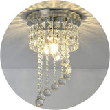 Modern LED ceiling light pendant fixture lighting crystal chandelier jorunhe.com