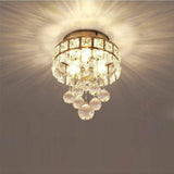 Modern Luxury Crystal LED Ceiling Light Lamp Fitting Pendant Chandelier Decor jorunhe.com