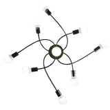 Modern Metal 9 Head Chandelier Pendant Lighting Creative Ceiling Lights Decor jorunhe.com