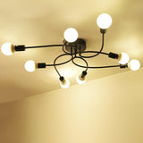 Modern Metal 9 Head Chandelier Pendant Lighting Creative Ceiling Lights Decor jorunhe.com