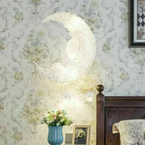 Modern Moon Star LED Pendant Lamp Chandeliers Light For Children Bedroom Decor jorunhe.com