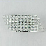 Modern Rhombu K9 Crystal LED Indoor Wall Sconce Wall Lights Fitting Light Decor jorunhe.com