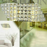 Modern Rhombu K9 Crystal LED Indoor Wall Sconce Wall Lights Fitting Light Decor jorunhe.com