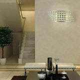 Modern Rhombu K9 Crystal LED Indoor Wall Sconce Wall Lights Fitting Light Decor jorunhe.com