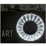 Modern Ring Crystal 12W LED Wall Lights Sconce Lighting Bedside Lamp Decor jorunhe.com