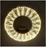 Modern Ring Crystal 12W LED Wall Lights Sconce Lighting Bedside Lamp Decor jorunhe.com