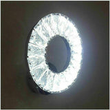 Modern Ring Crystal 12W LED Wall Lights Sconce Lighting Bedside Lamp Decor jorunhe.com