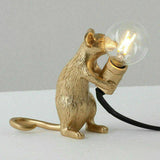 Modern Table Lamp Mouse Desk Light Bedside Resin Lamps Sitting Decor jorunhe.com