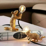 Modern Table Lamp Mouse Desk Light Bedside Resin Lamps Sitting Decor jorunhe.com