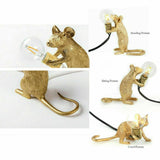 Modern Table Lamp Mouse Desk Light Bedside Resin Lamps Sitting Decor jorunhe.com