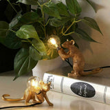 Modern Table Lamp Mouse Desk Light Bedside Resin Lamps Sitting Decor jorunhe.com