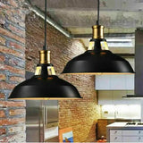 Modern Vintage Industrial Retro Loft Metal Ceiling Lamp Shade Pendant Light jorunhe.com