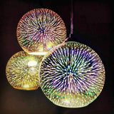 NEW Hanging 3D Colored Glass Ceiling Lamp Pendant Light Chandelier Decor jorunhe.com