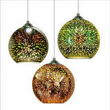 NEW Hanging 3D Colored Glass Ceiling Lamp Pendant Light Chandelier Decor jorunhe.com