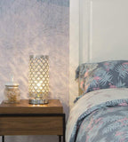 New Crystal Table Lamp Bedroom Lights Bedside Lamp Silver jorunhe.com