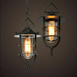 Vintage Ceiling Light Kitchen Bar Lamp Home Glass Pendant Lighting jorunhe.com