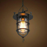 Vintage Ceiling Light Kitchen Bar Lamp Home Glass Pendant Lighting jorunhe.com