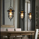 Vintage Ceiling Light Kitchen Bar Lamp Home Glass Pendant Lighting jorunhe.com